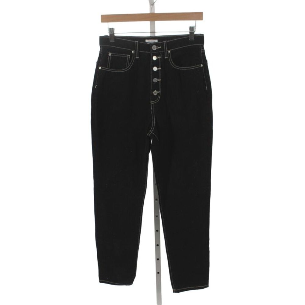 We Wore What Women Black Straight Jeans Size 28